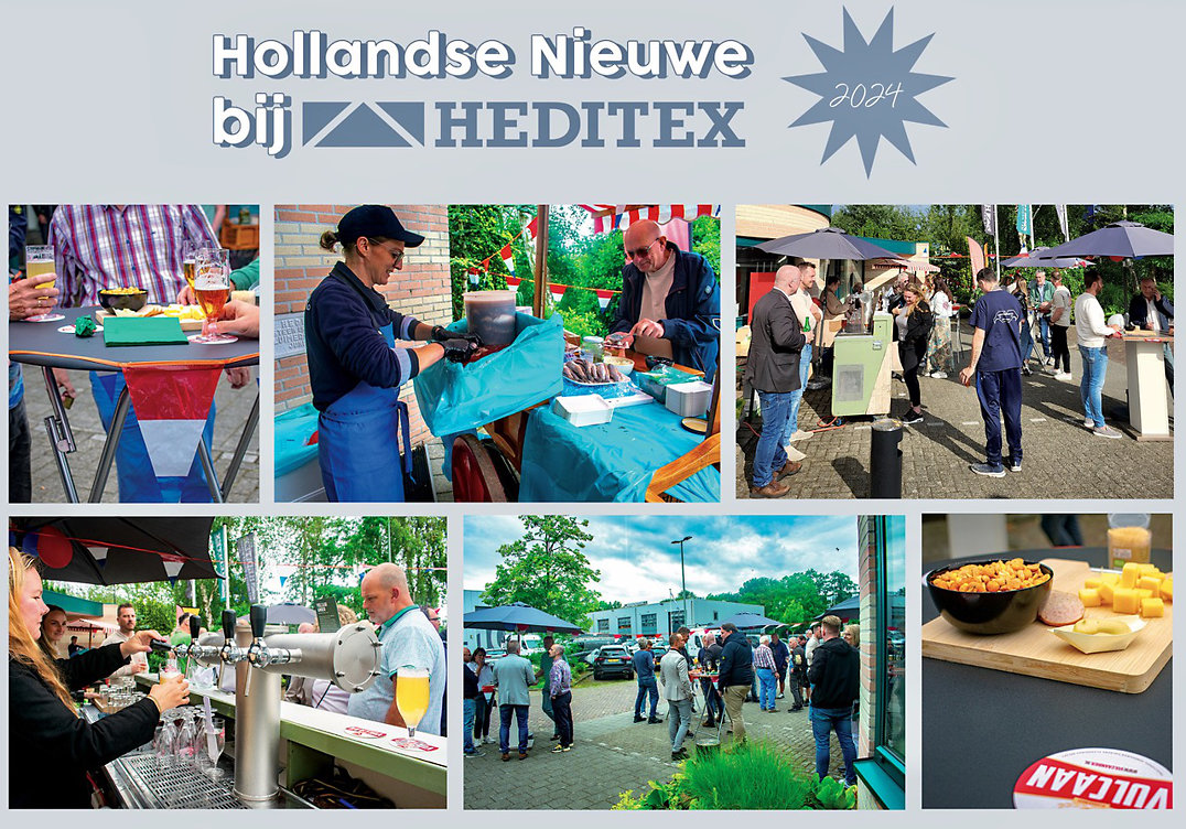 Collage impressie van de Haring Party 2024