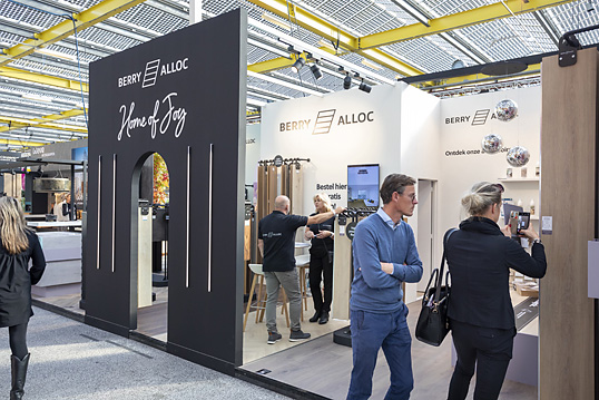 Stand van BerryAlloc op vt wonen