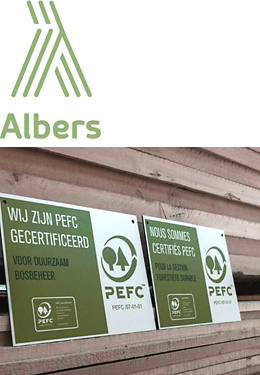 Albers ondersteunt duurzaam