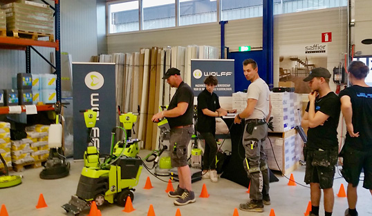 Een wedstrijdje binnen