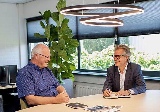 Harry Elshof en Jeroen de Zwart