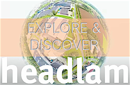 Headlam opendag met logo