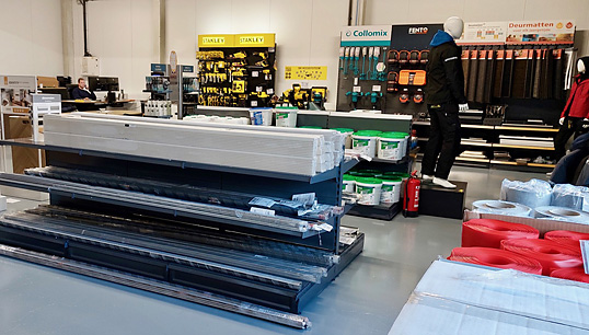 Het nieuwe afhaalpunt van Hamat