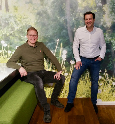 Dennis Viehoff en Frank ter Beke kaar voor een nieuwe uitdaging