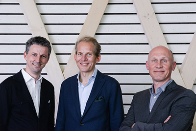 Het EPLF bestuur met van links