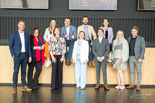 Het beursteam van ArchitectWork