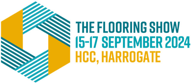 The Flooring Show 2024 Logo op wit