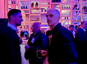 Danny Benschop links met Frank Vousten