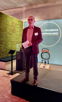 In de prachtige sfeervolle BVP voorzitter Lieuwe Steendam