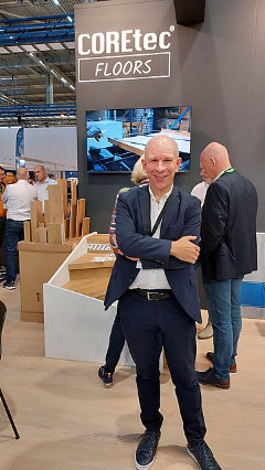 COREtec trok volop de aandacht met zijn COREtec stairs vertelt Philiep Caryn