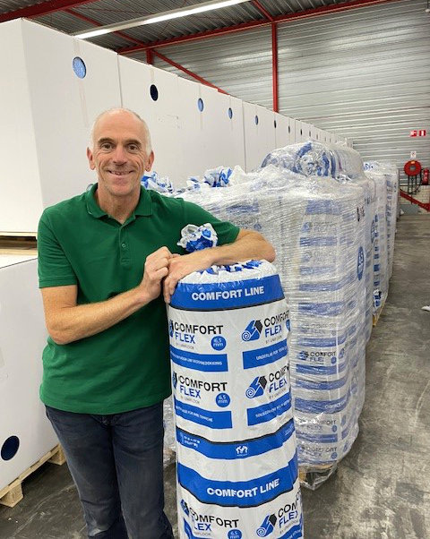 Frank Vousten toont de nieuwe Comfort Flex