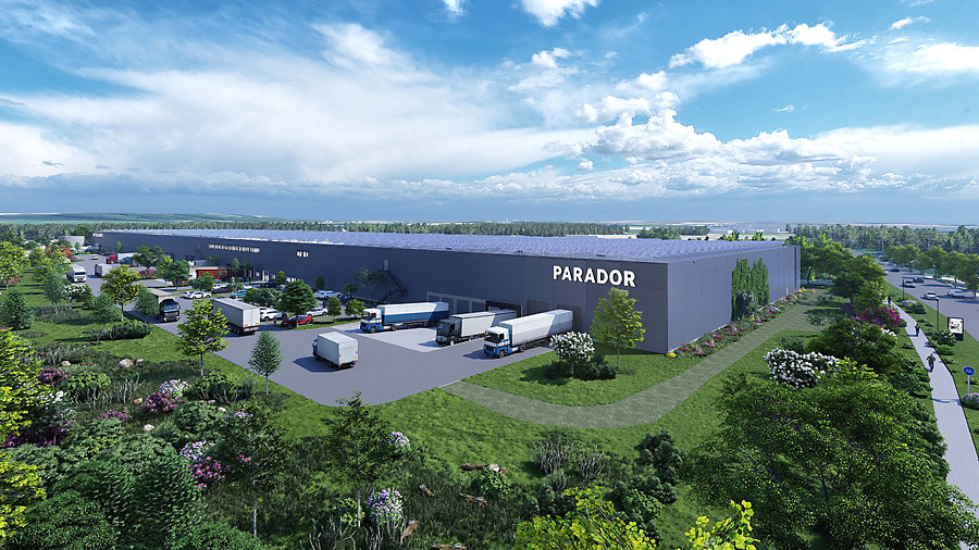 Het nieuwe logistiek centrum van Parador dat dit jaar in gebruik werd genomen