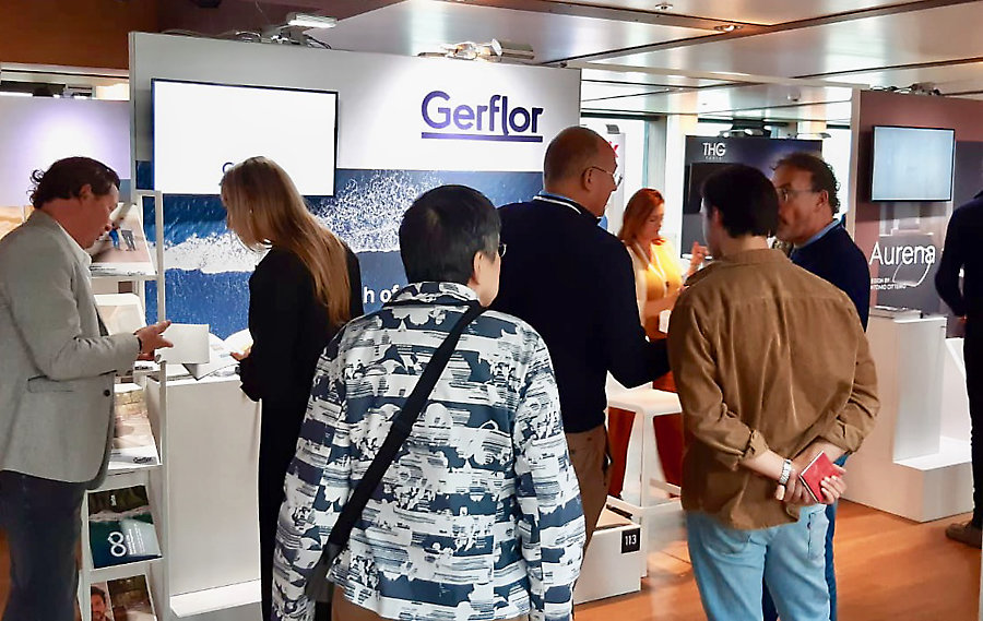 Veel gericht bezoek voor de presentatie van Gerflor