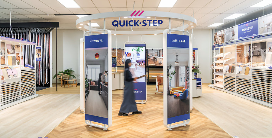 Veel nieuws bij Quick Step tijdens de Flanders Flooring Days