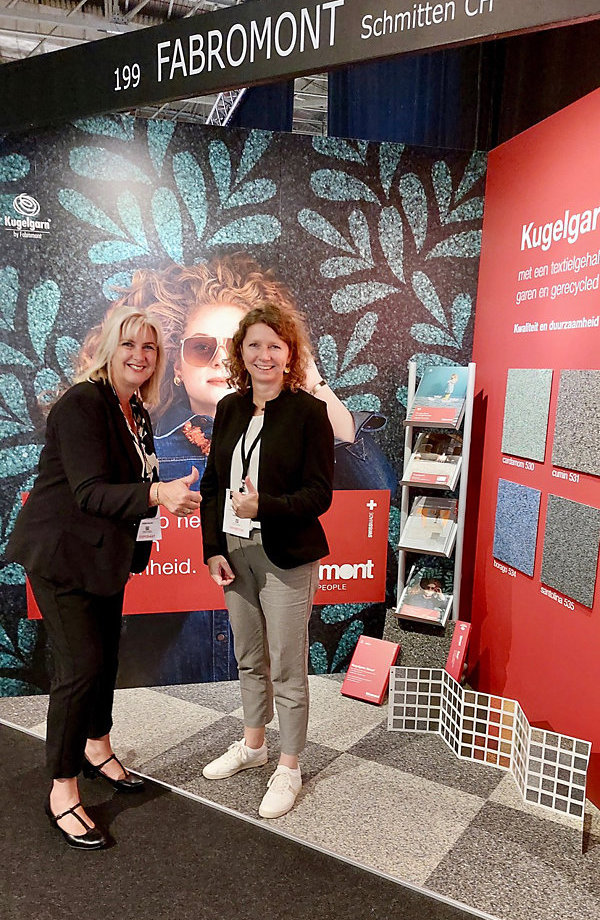 Yvonne Brok links en Nadine Hessler van Fabromont