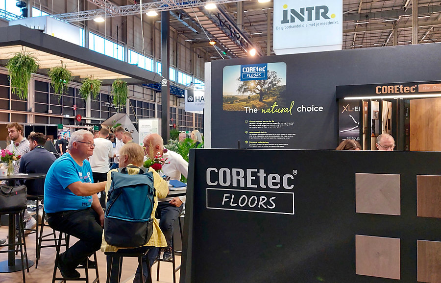 Zoals gewoonlijk veel volk bij Intr