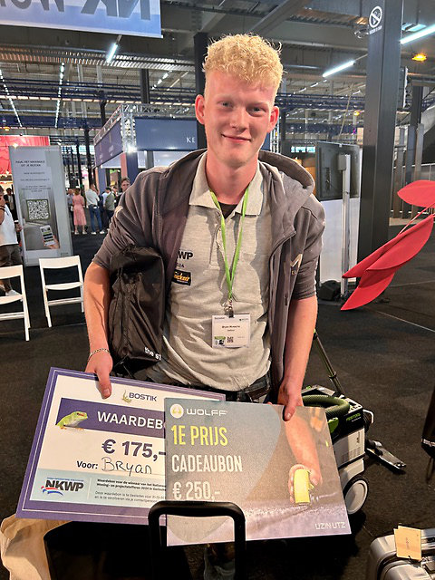 De winnaar van het NKWP 2024 Bryan Mussche