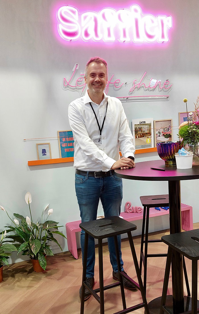 Marketing Manager Joost Heijnen vertelt over de collectie Saffier van INTR.