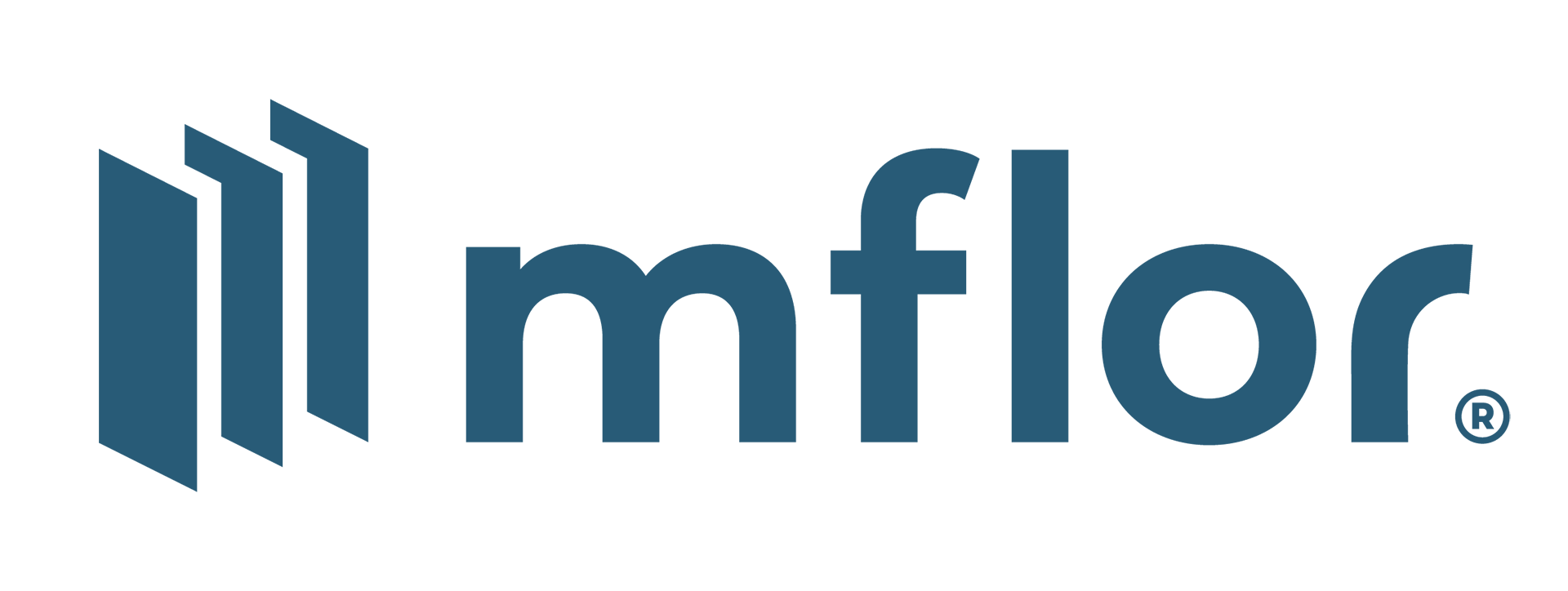 Logo mflor blauw