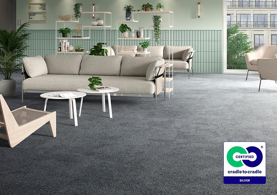 Cradle to Cradle Silver Certified vloer van Interface