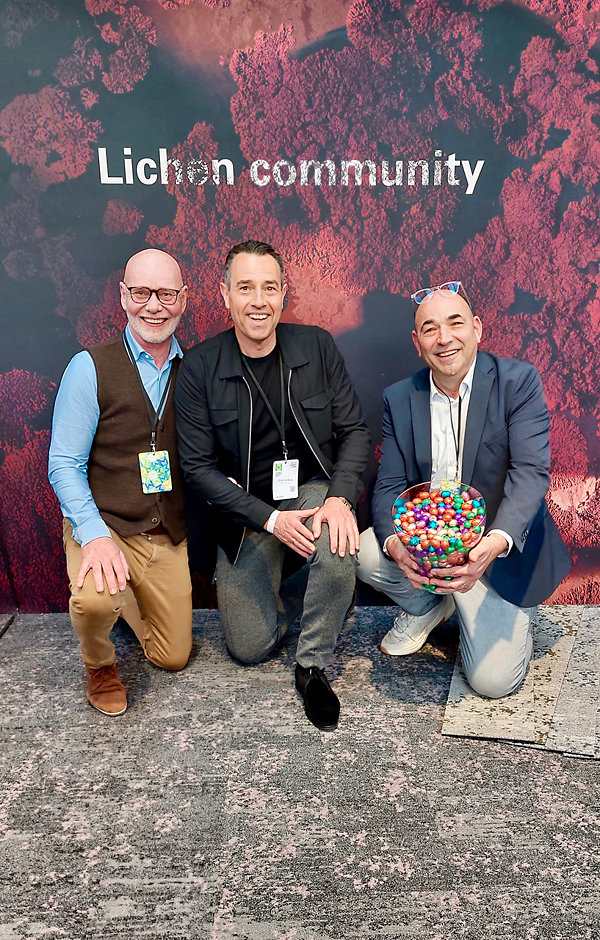 Ronald de Bilde en Etienne Pilet van Unilin Moduleo