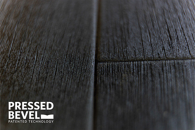 Unilin pressed bevel