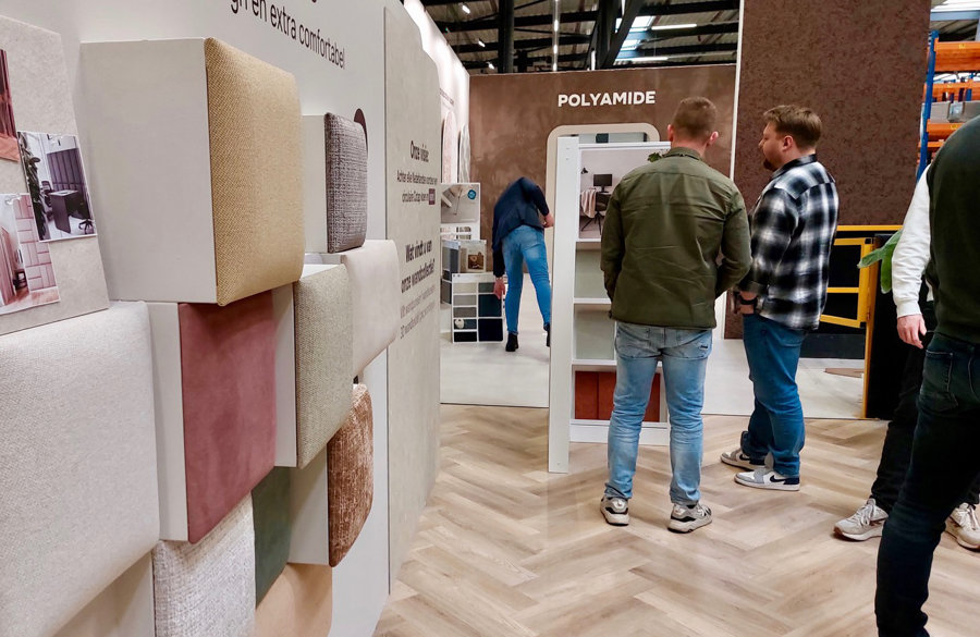 Cotap toonde op de wand verder 3 D wandtegels PVC wandtegels kussen wandtegels