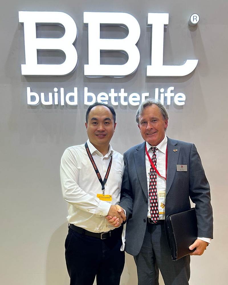 Välinge Innovation en Jiangsu BBL Home Technology Co., Ltd. (BBL) sluiten een nieuwe overeenkomst. PR VI BBL 4 5