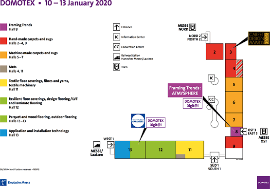 DOMOTEX 2020 - Overzicht